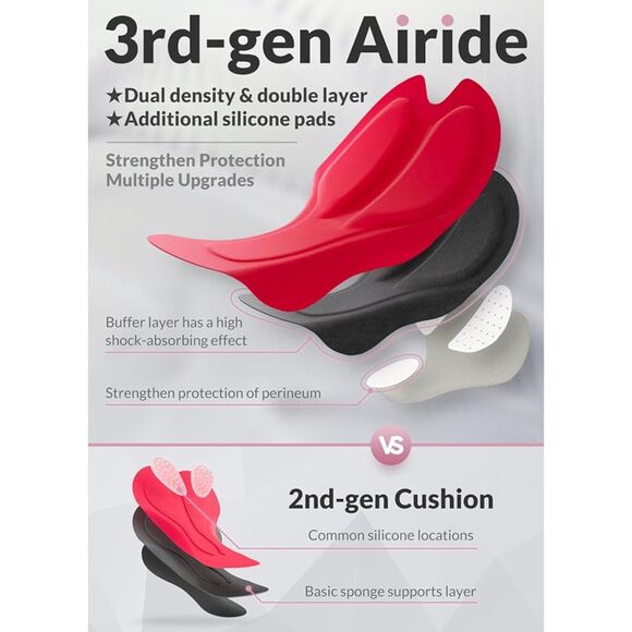 BALEAF Bike Pants 4D Padded Cycling High Waisted Bicycle Pockets UPF 50+ Sz L - Picture 4 of 9